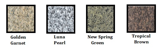 Granite and Stainless Steel Toilet Partitions